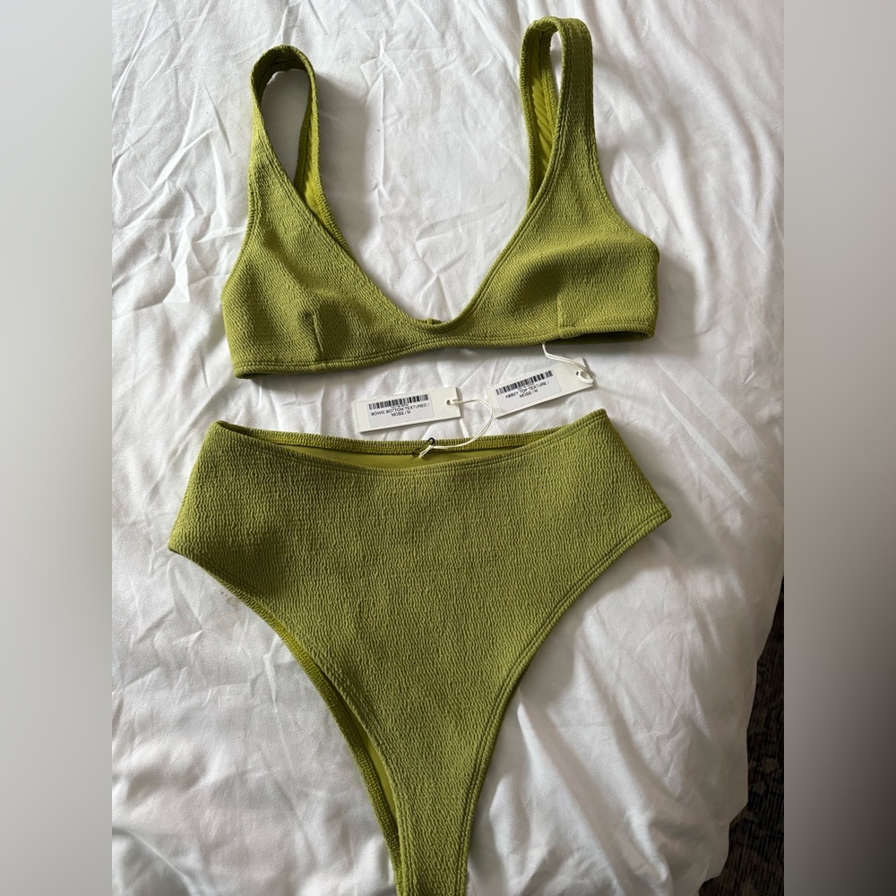 Wanderlust Olive Green Bikini Set